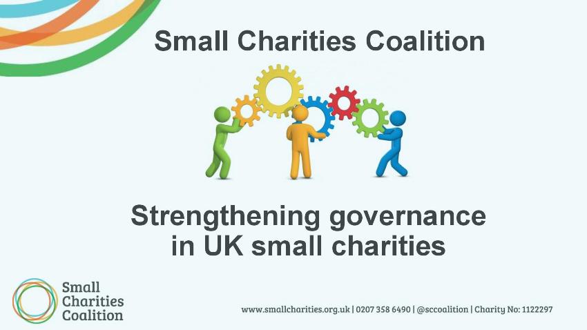 Ms Lizzie Adams, Services & Programmes Manager, Small Charities Coalition (UK)