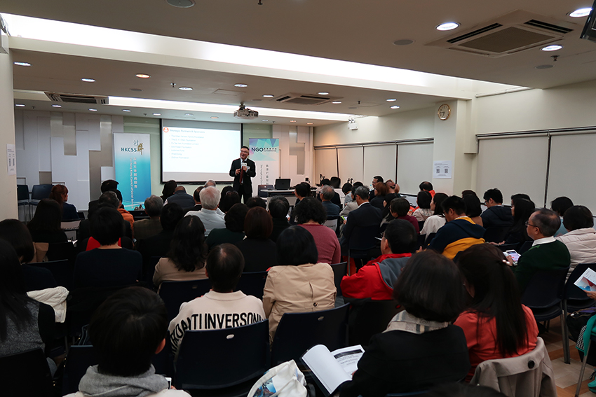 Various agency representatives attended the three debriefing sessions. Participants actively raised questions on the survey findings, landscape analysis, and the future development of the project.