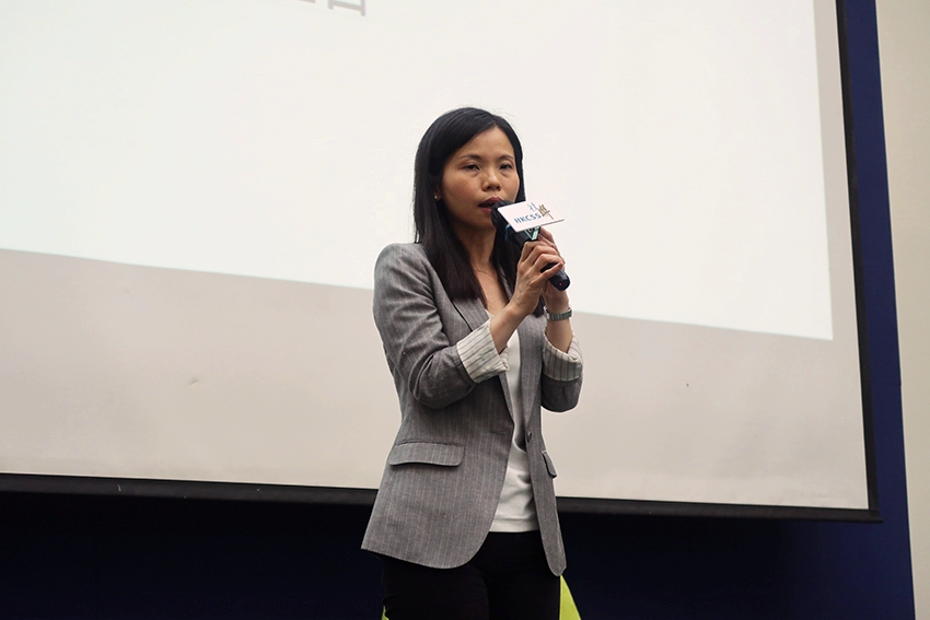 Ms Serina Chan said that the Law Society of Hong Kong collaborated with the Hong Kong Council of Social Service and held different kind of activities to promote the development of pro bono services.