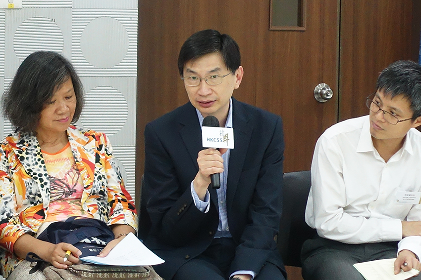 Mr Chua Hoi-wai, Chief Executive of the Council, summed up for the sharing session and invited the Assistant Director of SWD to consider the services of self-financed organizations as references for the future service policies planning.