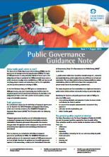 Public Governance Guidance Note Issue 1 - Introduction to NGO governance