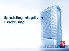 Upholding Integrity in Fundraising