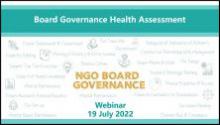 Webinar - NGO Board Governance Health Assessment