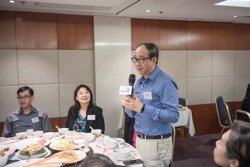 Participating board members actively joined the discussion. Sharing included the orientation made to new board members and the expertise board members could contribute.机构董事积极参与讨论，内容谈及机构给予新董事的导向安排，以至董事付出专业知识协助机构发展。