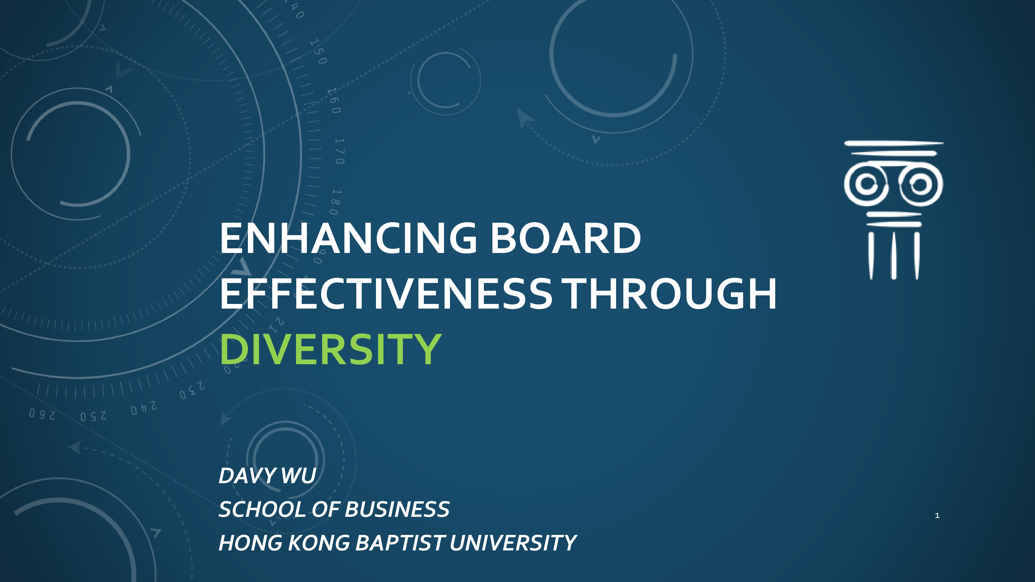 Boosting Board Effectiveness through Diversity