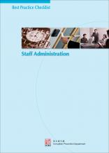 Best Practice Checklist - Staff Administration