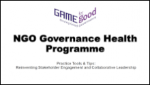 Practice Tools & Tips: Reinventing Stakeholder Engagement & Collaborative Leadership